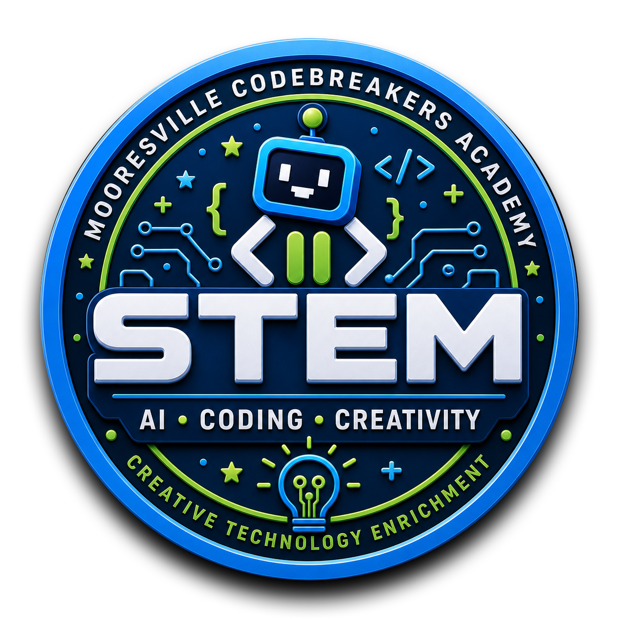 STEM AI Coding Creativity badge