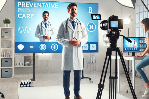 Healthcare signage and parking directions for patients