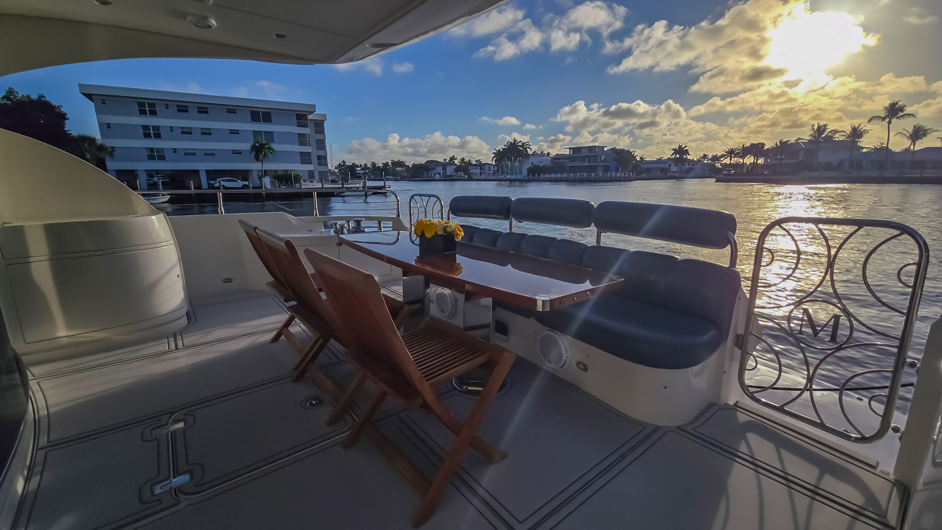 Relaxed Aft Seating